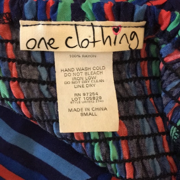 Striped Dress Strapless - Picture 4 of 4